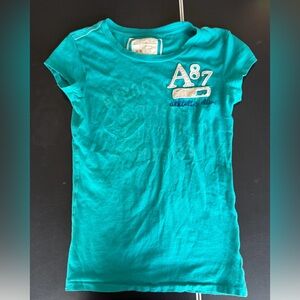 Aeropostale Teal Short Sleeve Tee